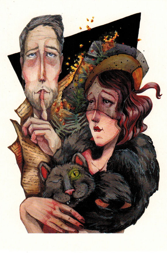 Рисунки из романа мастер и маргарита